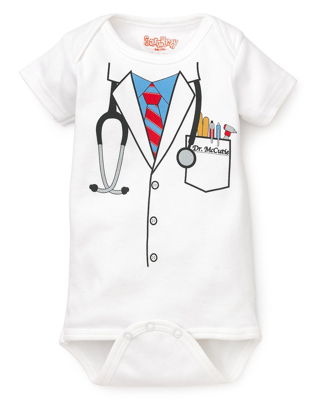 Sara Kety Boys' Doctor Bodysuit