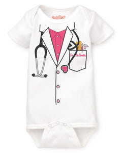 Sara Kety Girls Doctor Bodysuit