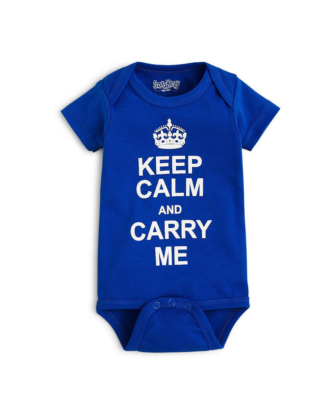 Sara Kety Boys' Keep Calm and Carry Me Onesie