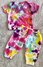 Load image into Gallery viewer, Sophisticated Kidz Own Tye Dye Short sleeve 2 piece sets
