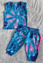 Load image into Gallery viewer, Sophisticated Kidz Own Tye Dye Short sleeve 2 piece sets
