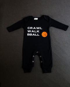 Crawl Walk Basketball - Black