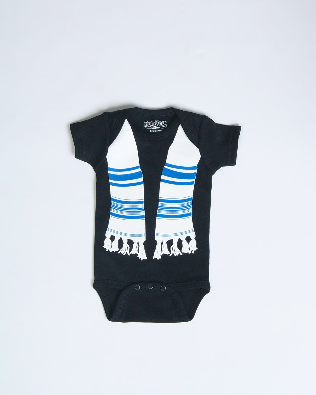 Sara Kety Black Tallis Onesie